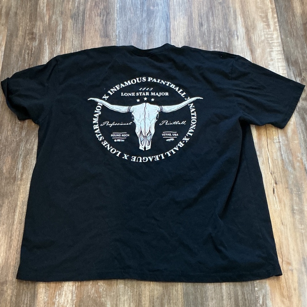 Infamous Paintball Black Graphic Tee